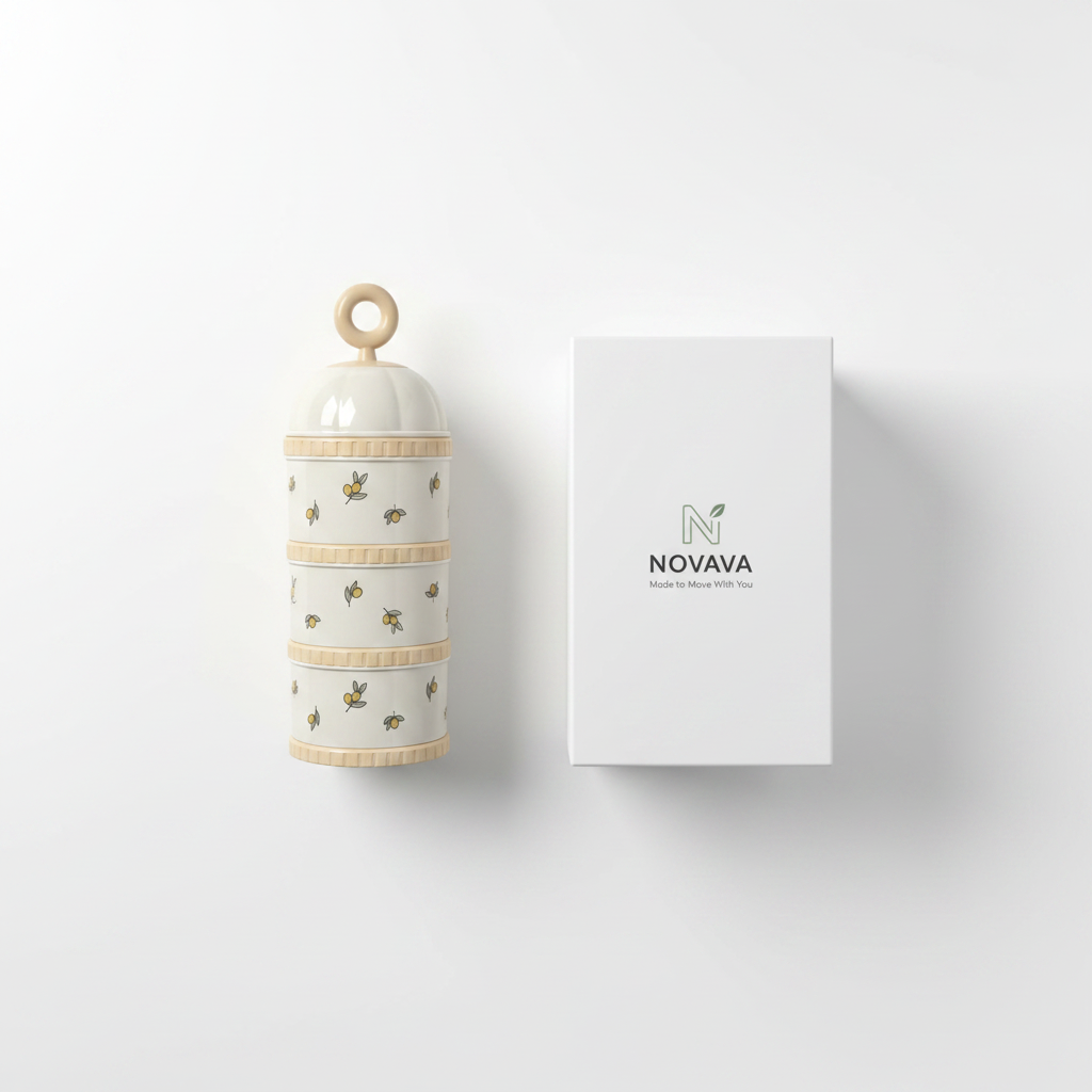 NOVAVA Milk Powder Dispenser - Single with Box