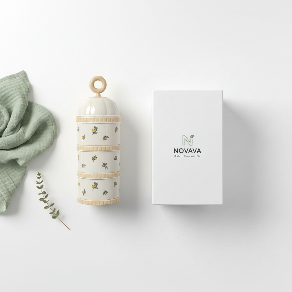 NOVAVA Milk Powder Dispenser - With Sage Props