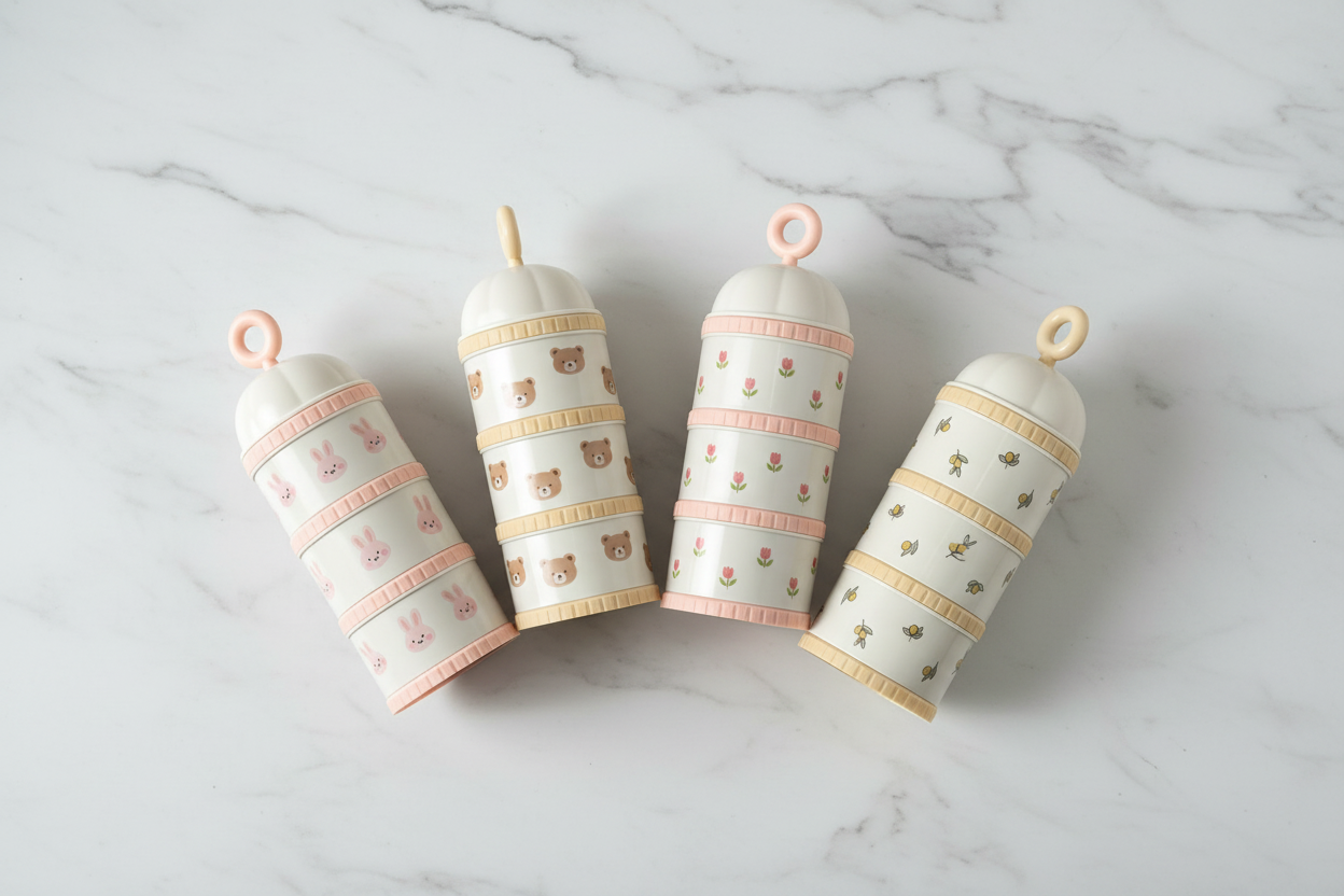 NOVAVA Milk Powder Dispensers - All 4 Designs