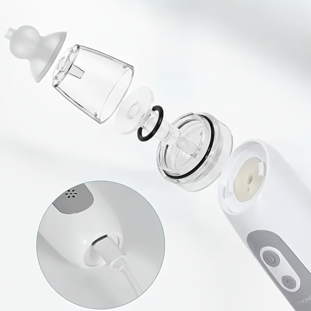 NOVAVA Nasal Aspirator - Clean Exploded View